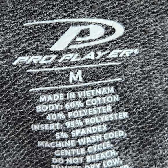 Pro Player Grey & Pink Mesh/Netting Accents Long Sleeve Top Size Medium - Picture 8 of 9